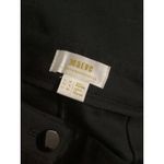 Maeve  Anthropologie Black Flare Trouser Pants Womens Size 8 Photo 3