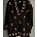 Pierre Cardin Vtg 80s 90s Sweater Hong Kong Women’s M Medium Beaded Silk Photo 2