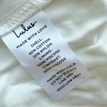 Lulus  Day Off Darling White Crochet Short Sleeve Shirt Dress Sz XL NWT Photo 11