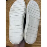 Vince Blair Slip-On Sneakers Womens 8.5M Black Perforated Flat Comfort Shoes S44 Photo 2