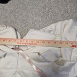 House Of CB AISHA IVORY SATIN STRAPLESS DRESS Sz L NWT Sweetheart Neckline Photo 10