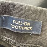 J.Crew  Size 29T Black Toothpick Pull On Pants Jeans Photo 5