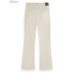 Scotch & Soda Cream High Rise Kick Flare 31/32 Photo 3