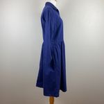 Gitano Dress Large Navy Blue Pearl Snap Denim Western Long Sleeve A Photo 3