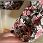 Outerknown  Floral Long Sleeve Romper, Size Large,  Linen & Organic Cotton NWT Photo 3