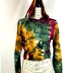 525 America Revolve Dip Dye French Terry Hoodie Amber Multi S Green Photo 2