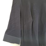 Tadashi Vintage Womens Evening Gown 18 Blue Satin Skirt Formal Maxi 3/4 Sleeve Photo 8