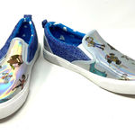 Ground Up size‎ 10 Shoes Silver Disney Character Iridescent Slip On Sneakers Photo 0
