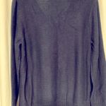 CHAPS  Womens Cable-Knit V-neck Long Sleeve Photo 3