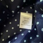 Pendleton  Water Repellant Rain Coat Women's Royal Blue Polka Dot Lining Medium Photo 8