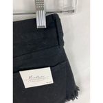 NWT KanCan Raw Hem Jean Shorts Black Size 23 / 0 Photo 3