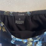 Butterfly Floral Polka Dot Maxi Skirt Black Photo 2