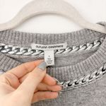 autumn cashmere Chain Crew Neck Sweater Photo 3