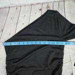 J.Crew One-shoulder dress in jersey crepe Black S NWT Photo 5