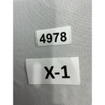 Talbots Womans Pull Over Tunic Top XS Navy Pink Stripe 3/4 Sleeve Square Neck Photo 7