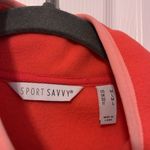 Floral soft fleece Orange Size M Photo 3