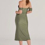 Windsor  Off The Shoulder Flared Midi Dress Photo 1