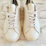 VEJA Campo White Almond Chrome Free Leather Sustainable Minimalist Sneaker Sz 7 Photo 2