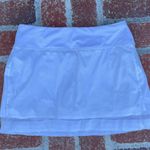 Athleta White Mini Skirt Photo 0