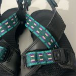 Nike ACG Women’s Outdoor Sandals Size 5 Jade Green Purple Mini Swoosh Photo 6