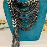 White House | Black Market Black and Silver Layered Necklace.π¦π₯ Photo 0