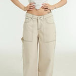 The Ragged Priest NWT Stone Carpenter Cargo in Stone Photo 0