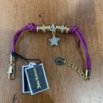 Juicy Couture  B-Corded Friendship Bracelet Silver Pave Crystal Star Charm Bundle Photo 14