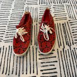 Cantao Vibrant Red Sneakers with White Laces 9.5 Photo 1