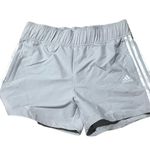 Adidas  Women's Own the Run Soccer Shorts Gray Size XL Elastic Waistband Photo 0