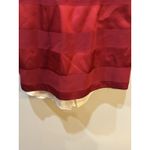 Hellessy Emily Dress In Red With Contrast White Shirttail Hem Size 4 Crimson Photo 5