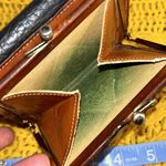 Dooney & Bourke Vintage  Leather Wallet w Kisslock Change Section Photo 7