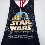 Y2k Nerdcore Star Wars Halter Backless Strappy Mini Dress Goth Festival Comicon Photo 2