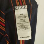 Garage T-Shirt Dress Striped Navy Red Mini Sporty Photo 6