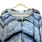 Bella Dahl Top Womens Large Multicolor Tie Dye Boho Print Scoop Neck Blouse Photo 1