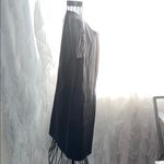 J. Brand XS Women's Black Leather Sleeveless Jacket Photo 2