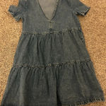 H&M Short sleeve denim dress Photo 0