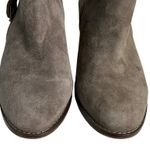 Vionic  Joy Serena Ankle Boots Brown (Greige) Tassel Side Zips Almond Toe‎ Photo 3
