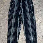 Anthropologie Essential Beach Pant Pull-On Boho Tassel Tie Waist Black Medium Photo 3