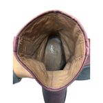 Donald J Pliner Womens Baila Burgundy Leather Star Studded Edgy Ankle Boots 9M Purple Size 9 Photo 10