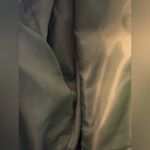 Chico's  Sage Green Leather Suede Zipped Jacket Women Bomber Size 3 XL Photo 4