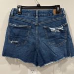 American Eagle  Outfitters Women's Blue Denim Shorts Size 10 EUC Photo 4