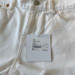 NWT Gigi Short in Luxe White Distressed Pistola Photo 6