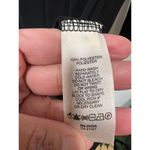 DKNY  Classic Black Sheer Long Sleeve Rushed Sheath dress  Size Medium Photo 6