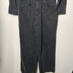 Free People NEW  We The Free Touch The Sky One-Piece Black Denim Size Small $178 Photo 12