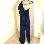 Kate Spade x Target NWT Women's Classic Rose Jumpsuit Blue/Black Size 10 Blue Photo 1