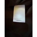 EXPRESS  Black Faux Leather Pleated Dress Lace Trim Size S/M Photo 6