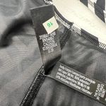 Victoria's Secret Sports Bra Women Large Black White Stripe Racerback The Player Photo 4