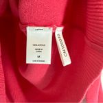 New York & Company Long Sleeve V Neck Basic Sweater Womens Medium Pink Photo 5