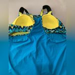 Women’s Plus size Two Piece Bathing Suit Blue Photo 3