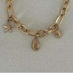 Beach Themed Charm Bracelet Gold Photo 2
